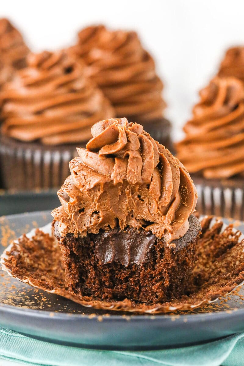 Moist Chocolate Cupcakes with Ganache Filling Recipe PDF